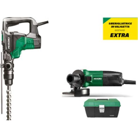 HIKOKI MARTELLO COMB DH40MC+SMERIGLIATRICE G12STA - 1 pezzo