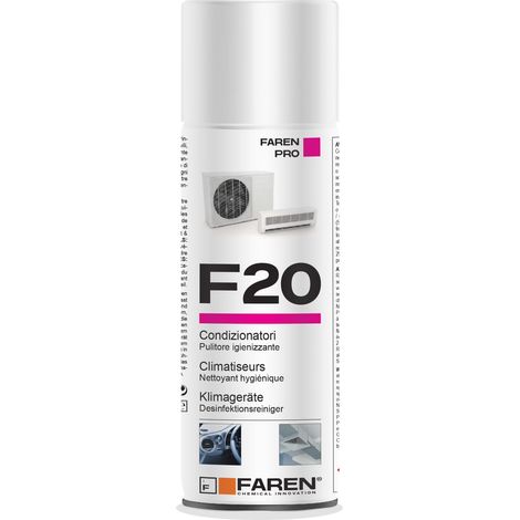 Pulitore Igienizzante per Climatizzatori F20 400 ml Faren (1/5)