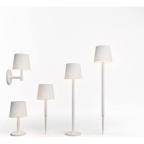 GRETA Lampada da tavolo con carica solare e batteria ricaricabile. Luce calda a LED. Prodotto in Spagna (1/5)