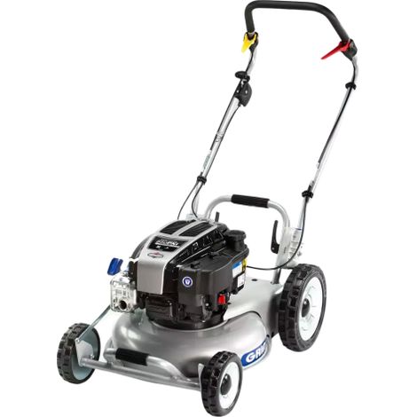 TAGLIAERBA TRAZIONATA A SCOPPIO GRIN PM 46 A B&S MULCHING (1/2)