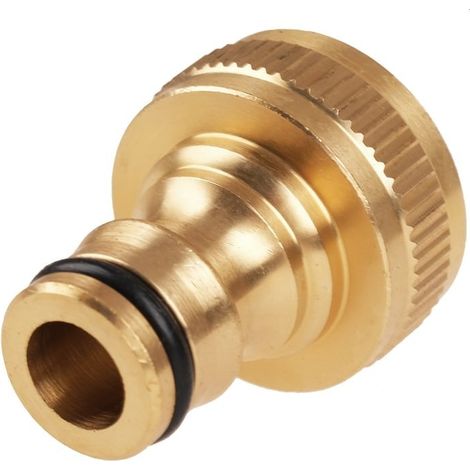 Khayner Messing-Wasserhahnanschluss 3/4" mit Innengewinde