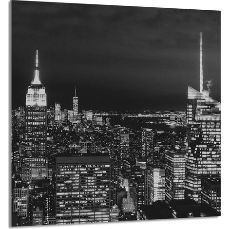 PANNELLO IN VETRO PER CUCINA 60x65 City (1/5)