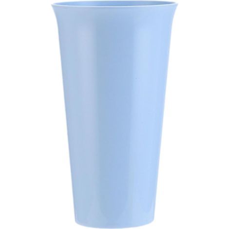 Vase à Fleurs, Vase Table, présentoir décoratif Moderne pour Composition Florale séchée, Pot Fleurs pour la Maison, entrée, Couloir, Bureau, Bleu (1/5)