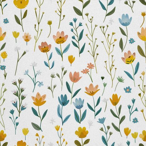 Tela decorativa para exteriores Oxford - Motivo primaveral I DX7694 (1/5)