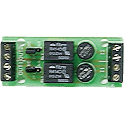 Scheda a 2 Rele' Per Uscite Open Collector Ricambio CAME RL002 846XG-0050
