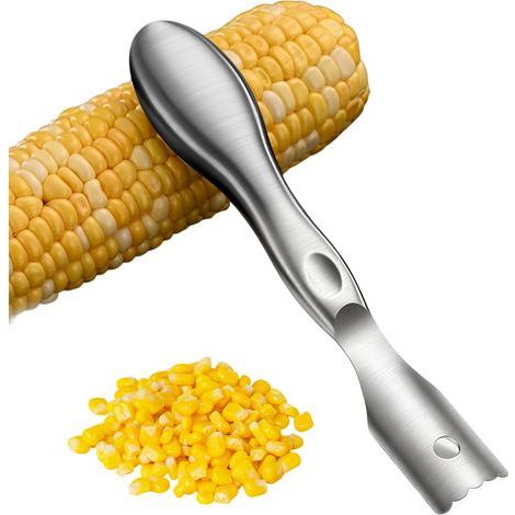 Maisentkörnungsgerät mit ergonomischem Griff zum einfachen Entfernen der Körner, Maisentkörnungswerkzeug aus Edelstahl. (1/5)