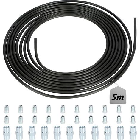 Kit tuyau de frein automobile 5m Ø 3/16" 4.75mm avec raccords LALAGO (1/5)