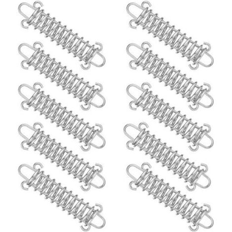 6 Stück M6 Doppelgelenk-Drehhaken, Drehringe aus Edelstahl 304, Hängehaken für Schaukeln, Hängesessel, Sandsäcke, Seile, Ketten (1/5)