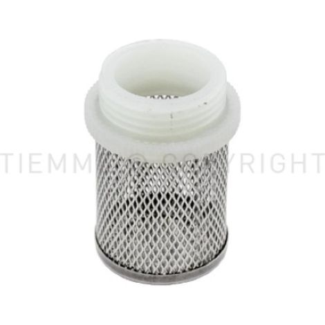 Filtro acciaio inox 1  per valvola ritegno yacht tiemme 3510 3500029