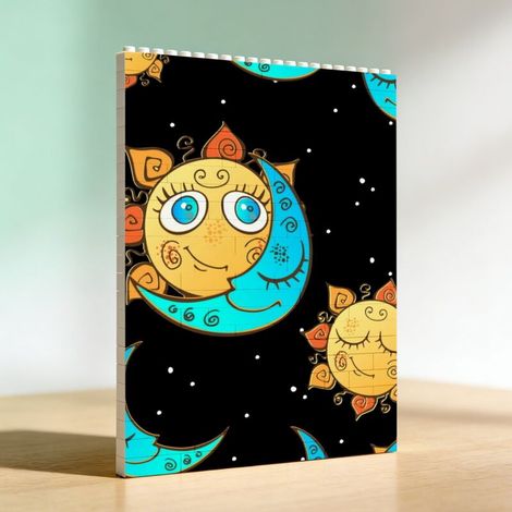 Cadre cadeau romantique en blocs créatif, cadeau pour anniversaire (1/5)