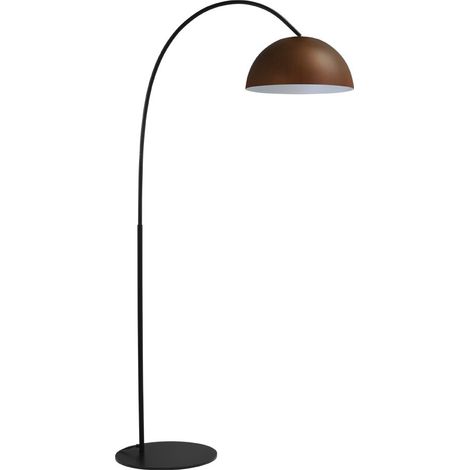 Lampadaire Industria 186 brun rouille avec du blanc - 1205-40-25-06