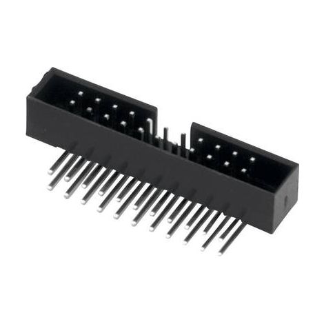 W & P Products 635-50-2-00 Embase mâle Pas: 2 mm Nbr total de pôles: 50 Nbr de rangées: 2 1 pc(s) D23491 (1/2)