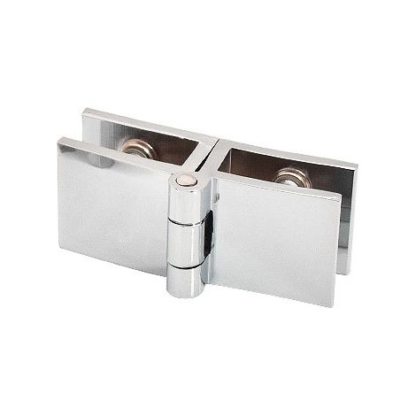 4Pcs Glass Door Hinges No Drilling Glass Hinge Adjustable Shower Glass Door Clamp Zinc Alloy 180 Degree