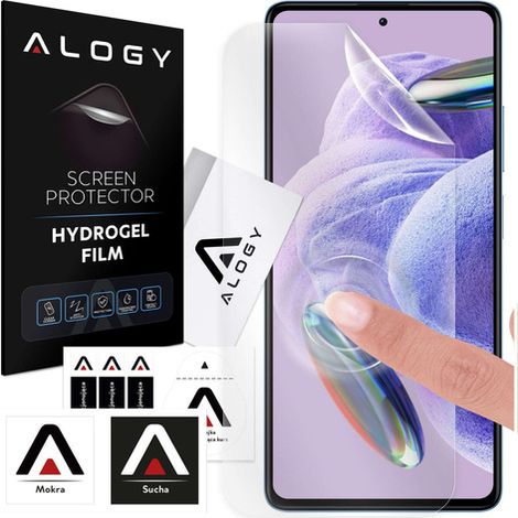 Película de hidrogel para protector de pantalla de teléfono Xiaomi Redmi Note 12 5G / Poco X5 5G Película de hidrogel Alogy (1/5)