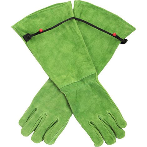 Filiyano-Gants de jardin avec protection des avant-bras pour hommes/femmes, gants de travail taille L (1/5)