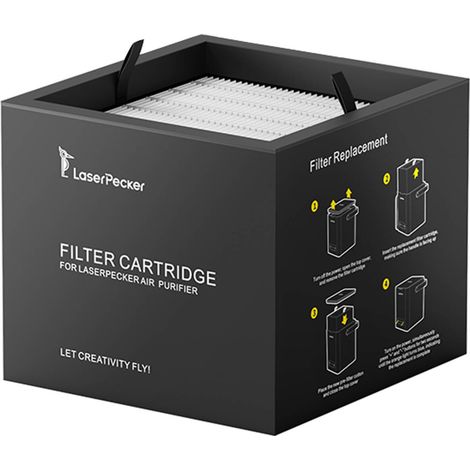 Filtro absorbente de humo para purificador de aire LaserPecker