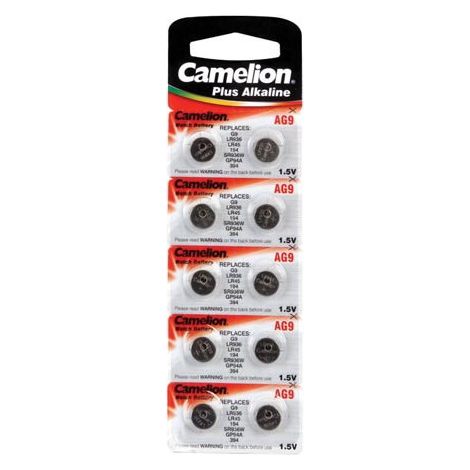 Camelion Pile pour montre 1.5V-50mAh LR936/AG9 (10 pcs/bl) (12001009)