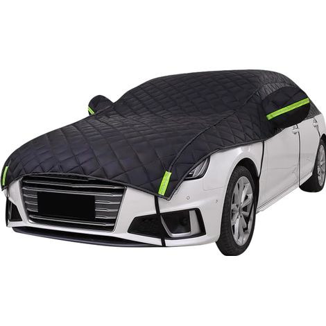 Funda Coche Antigranizo, Protector de granizo, Cubierta para Coche Antigranizo Antipolvo Anti-UV, Protección Contra Granizo, Funda Coche Exterior para Mayoría de los Coches, Sedanes Engrosada,- (1/5)