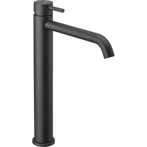 Vema Maira Tall Basin Mixer Tap Deck Mounted - Matt Black (1/2)