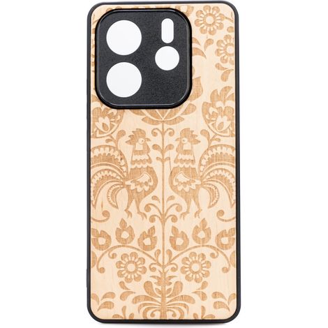Bewood Holzhülle für Xiaomi Redmi Note 14 5G POLISH FOLK ANIEGRE (1/2)