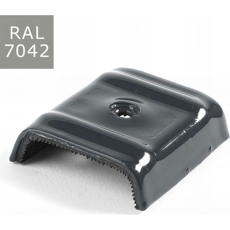 Cavalier bac acier SCELL-IT Type E1- Gris Traffic RAL7042 - Sachet de 100 - CAV-TE1-7042 (1/5)