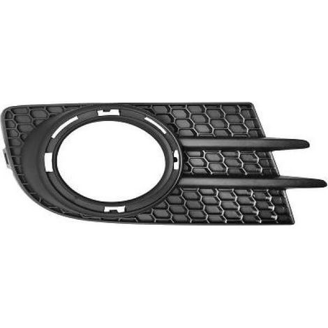 Grille de pare-choc avant droite avec trou anti-brouillard et moulure Volkswagen Tiguan 1 phase 2 2011-2016