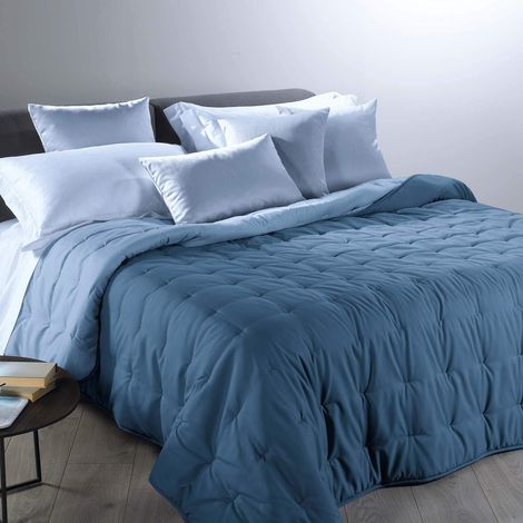 Couette Douce Duvet Chaude et Respirant pour Ete et Hiver, Lavable en Machine, Disponible 170x265 cm, Couette 220x265, 260x265, Couverture Lit 1 Personne et 2 Personnes