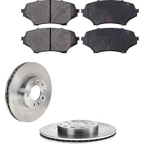 KIT FRENI ANTERIORI compatibile con MAZDA MX-5 III (NC) - DISCHI + PASTIGLIE OEM: FDB1893 / 17917 /SOSTITUZIONE DIRETTA/BASSA POLVERE/SILENZIOSO (1/5)