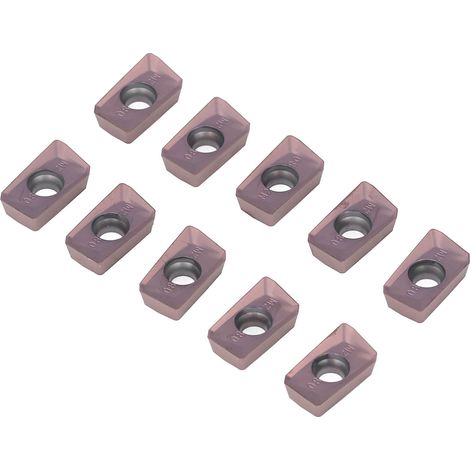 10 Stück Dreheinsätze aus Hartmetall für hohe Schnittgeschwindigkeiten, CNC-Fräseinsätze mit Mehrschichtbeschichtung (APMT1604PDERM2) (1/5)