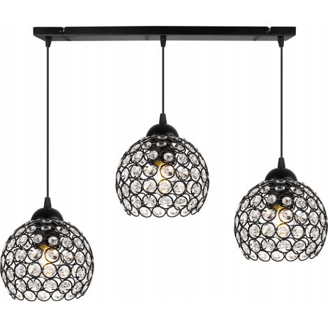 LÁMPARA DE TECHO COLGANTE LÁMPARA DE TECHO CRISTAL (1/5)