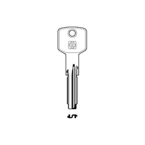 5 x SILCA CS140 CHIAVE PUNZONATA OTTONE