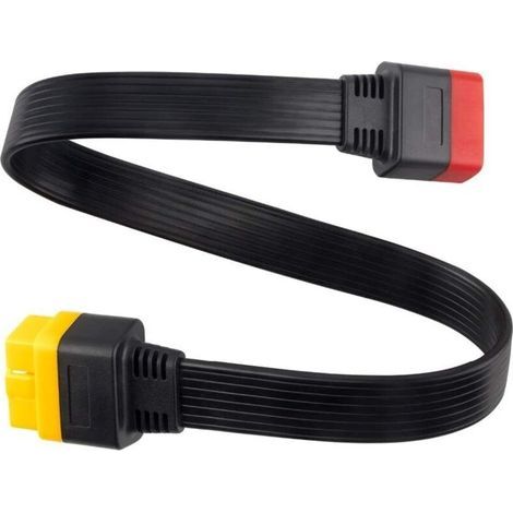 New quality OBD2 extension cable for Launch X431 ThinkDiag / Easydiag OBD2 16-pin male to female adapter OBDII connector car accessories auto parts (Color: 60cm cable) (1/5)