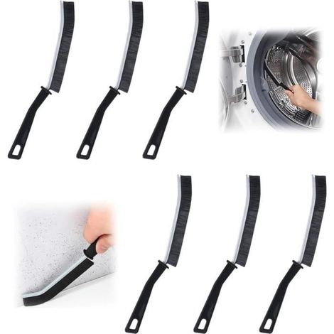 Brosse de Nettoyage Multifonctionnelle pour Joint - 6Pcs - Ergonomique - Résistante à l'abrasion