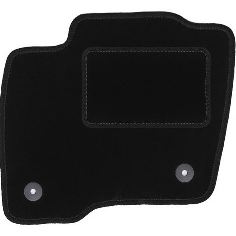 Alfombrilla de conductor negra para: Ford Galaxy MK3 minivan (2015-)