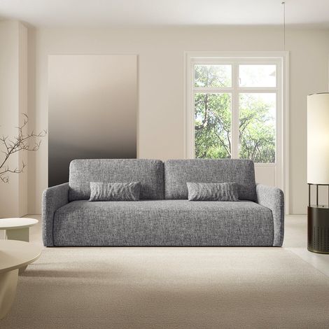 3-Sitzer-Sofa mit Bettkasten Lazare Grau (1/5)