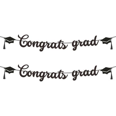 Striscioni di laurea pronti all'uso - spighe di segale