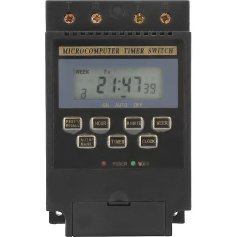 KG316T Digital Timer Controller Microcomputer Programmable Timer Switch AC220V 25A (1/5)