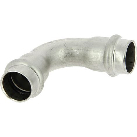 Courbe 90° inox 316 à sertir Femelle Ø18