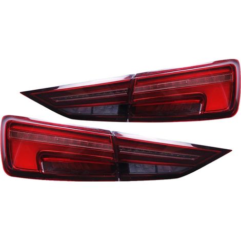 Gruppo ottico posteriore a LED completo, struttura resistente, compatibile con i fanali posteriori Audi A3 2013-2016, per lampadine alogene 2013-2016 (1/2)