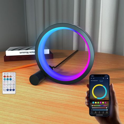 Kreative RGB-WLAN-Smart-Gaming-Schreibtischlampe, farbenfroh und trendig