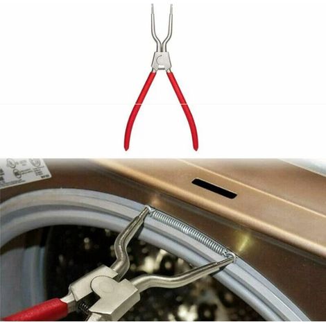 Pince de retrait de ressort pour machine à laver LG et Samsung (rouge) (1/4)