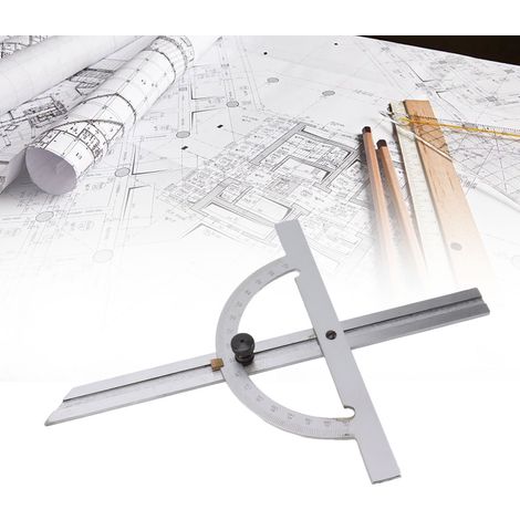 Verstellbarer Winkelmesser aus Kohlenstoffstahl, 150 x 300 mm (1/5)