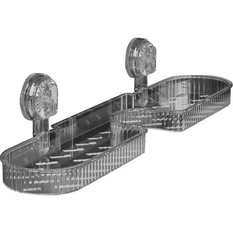 Support De Rangement Robinet - Étagères Murales, Rangement Antidérapant Étagère Suspendue Amovible, Organisateur De Salle De Bain Pratique, Support De Cuisine Polyvalent Pour Produits De Toilette (1/4)