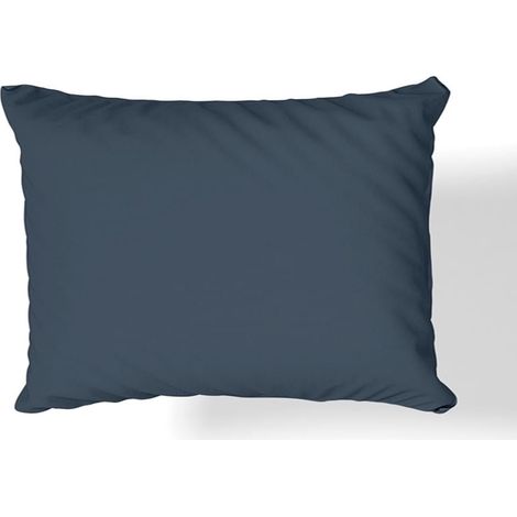 Taie d'oreiller en satin de coton 50x60 Graphite