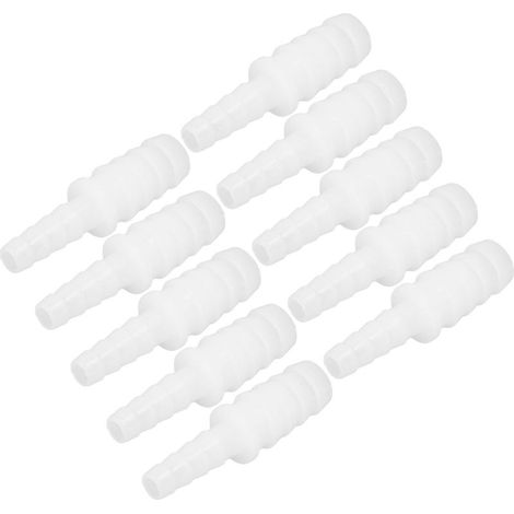 10 Pièces Raccords PE pour Tuyaux, Jonctions Droites et Réducteurs à Crans, Kit d'Assemblage (1/5)