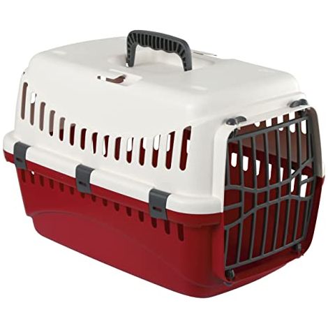 Box per il trasporto Expedion - crema/porpora 48x32x32cm (1/4)