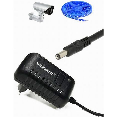 Trade Shop - DC-BATTERIE-LADEGERÄT 5,5 MM X 2,1 MM AUSGANGSTRANSFORMATOR 12 V/3000 MA MAXTECH CA-S017T - (1/2)