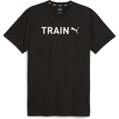 T-shirt da uomo Puma GRAPHIC TRAIN nera 52428956 r M