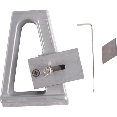Kit de coupe-plancher pour sols en PVC, bois et caoutchouc – Outil de coupe manuel et règle en alliage d'aluminium (1/5)