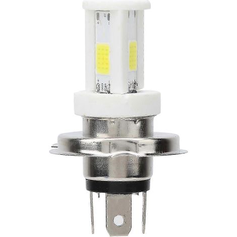 Ampoule de phare LED H4 pour moto, feux de route/croisement, lumière blanche, 1080 lm, 6500 K, 9-12 W, compatible Harley Davidson (1/5)